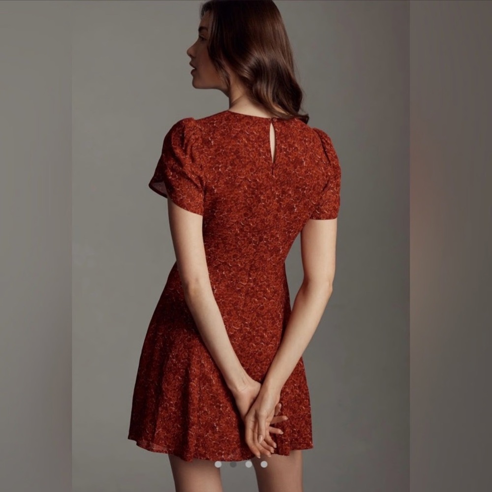 Reformation Lula mini dress  fall, 90s, minimalist, flowy, size 2 - Picture 5 of 15